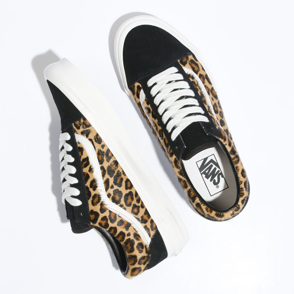 Vans Anaheim Factory Old Skool 36 DX Mens Womens - JUNGLE CLASH LEOPARD VN0A4BW3LPR Shoes