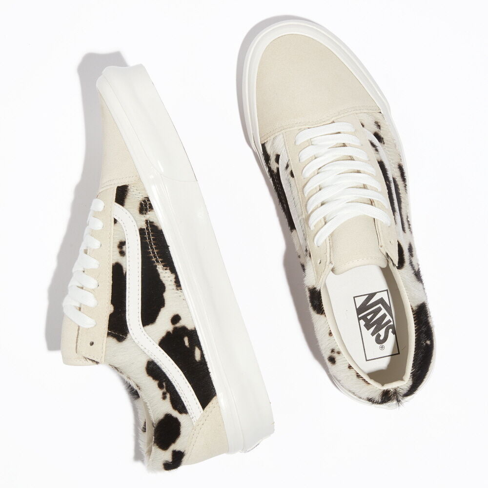 Vans Anaheim Factory Old Skool 36 DX Mens Womens - JUNGLE CLASH TURTLEDOVE VN0A4BW3DJR Shoes