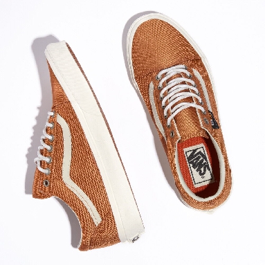 Vans Suede Old Skool Mens Womens - CORDURA DESERT SUN/MARSHMALLOW VN0A4BW2K0A Shoes