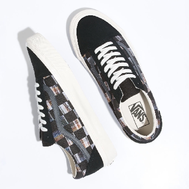 Vans Anaheim Factory Old Skool 36 DX Mens Womens - BRICOLAGE CHECK MULTI CHECK VN0A4BVQJ4E Shoes