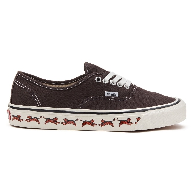 Vans x One Piece Authentic 44 DX Mens Womens - JUNGLE SIDEWALL CHOCOLATE VN0005U8CHC Shoes