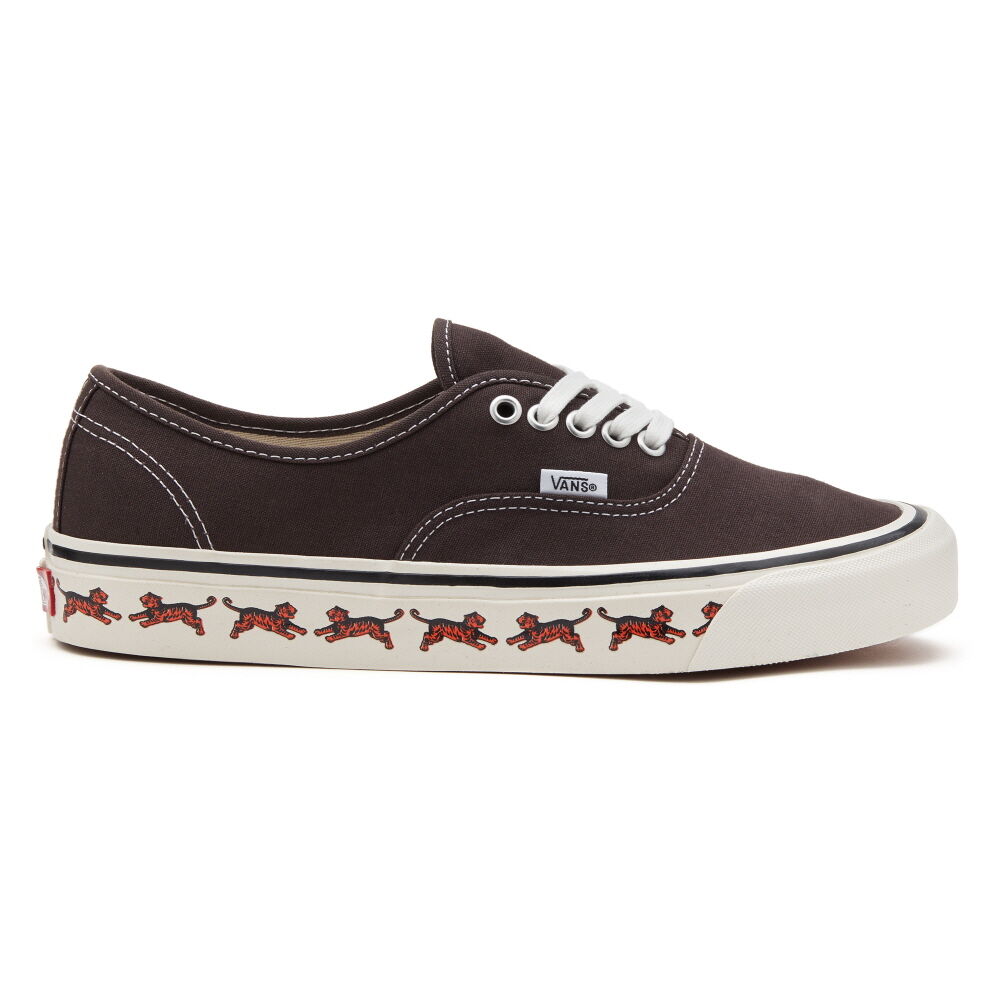 Vans x One Piece Authentic 44 DX Mens Womens - JUNGLE SIDEWALL CHOCOLATE VN0005U8CHC Shoes