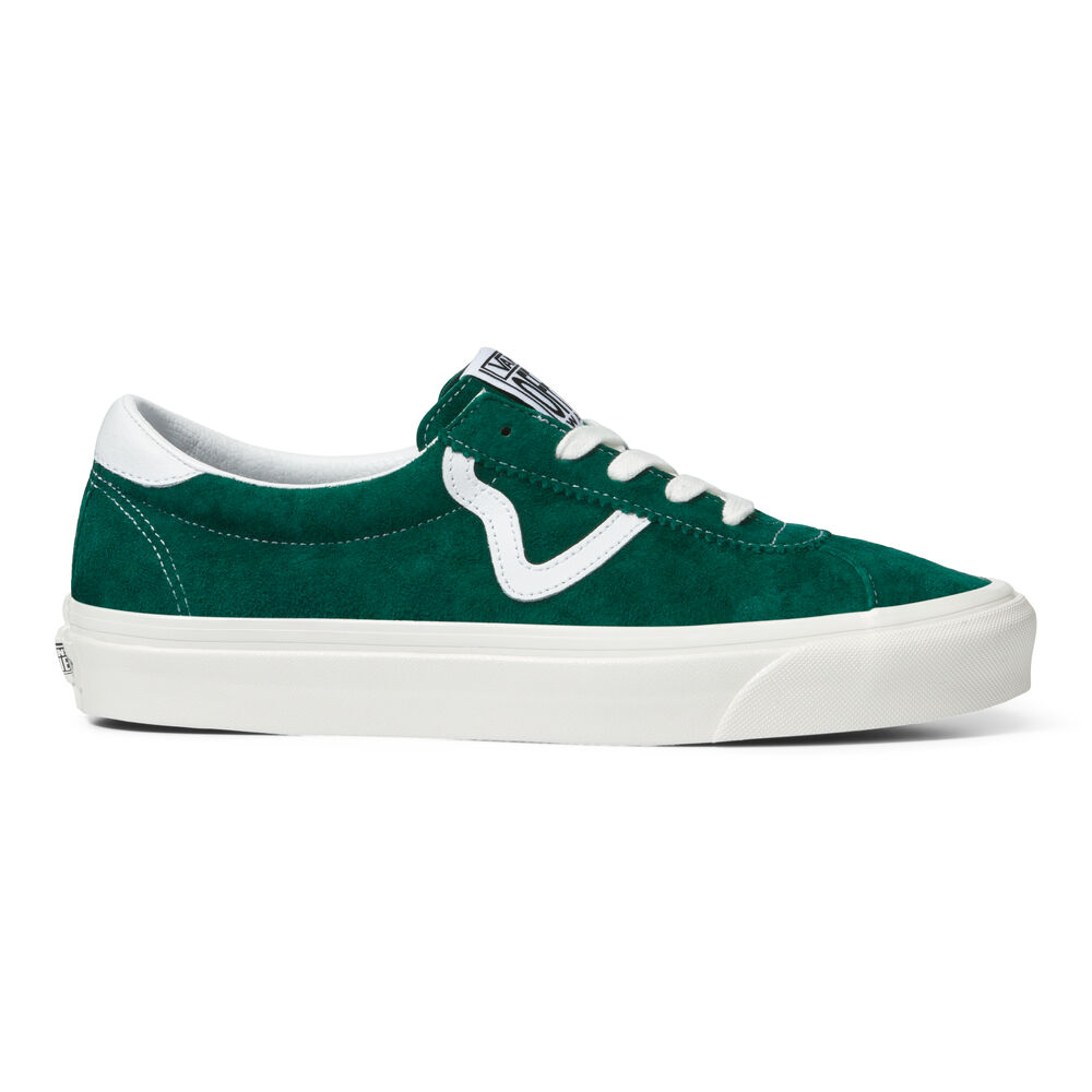 Vans Jungle Clash Style 73 DX Mens Womens - PIG SUEDE DARK GREEN VN0A7Q5ADRK Shoes