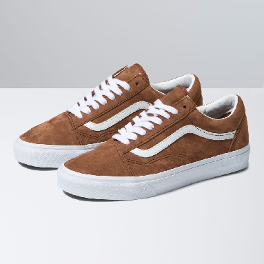 Vans Suede Old Skool Mens Womens - PIG SUEDE TORTOISE SHELL VN0A5JMI1RE Shoes