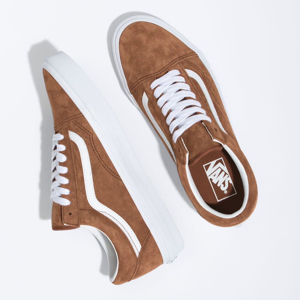 Vans Suede Old Skool Mens Womens - PIG SUEDE TORTOISE SHELL VN0A5JMI1RE Shoes