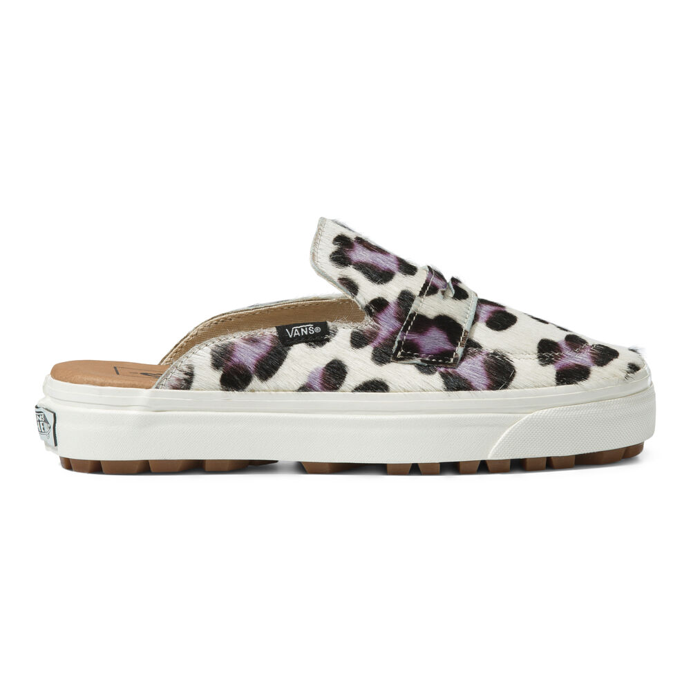 Vans Style 53 Mule DX Mens Womens - WHITE/LEOPARD VN0A4BVXCX0 Shoes