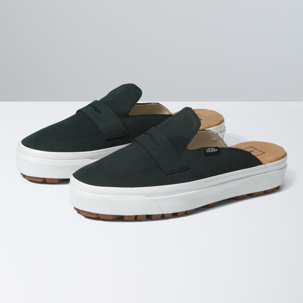 Vans Style 53 Mule DX Mens Womens - NUBUCK BLACK VN0A4BVXBLK Shoes