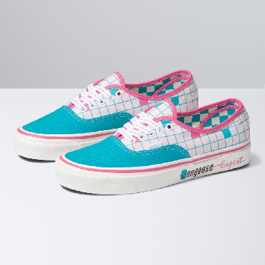 Vans Anaheim Factory Authentic 44 DX Mens Womens - OUR LEGENDS MONGOOSE TURQUOISE/PINK VN0A7Q5CFZP Shoes