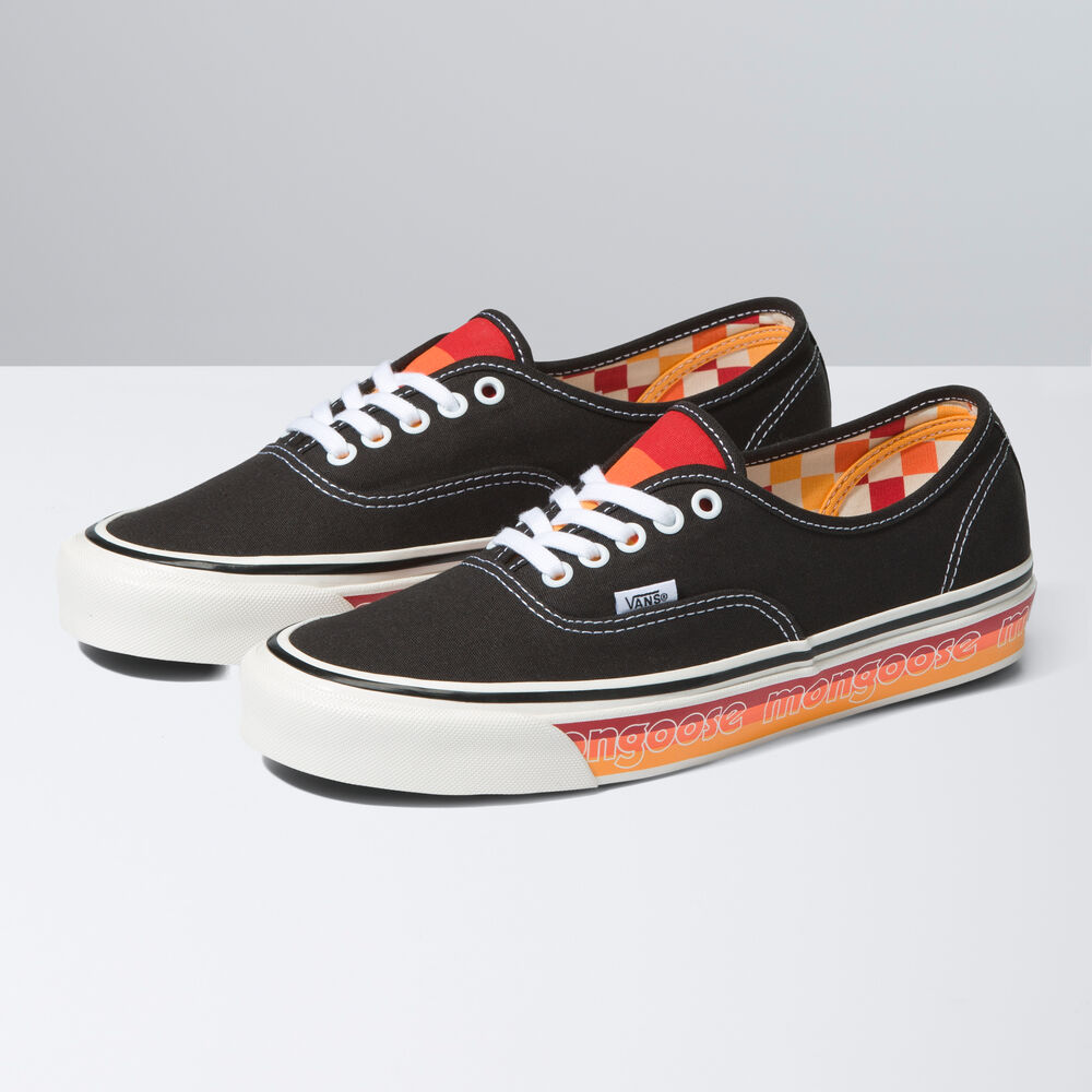 Vans Our Legends Authentic 44 DX Mens Womens - OUR LEGENDS MONGOOSE BLACK VN0A4BVYBLK Shoes