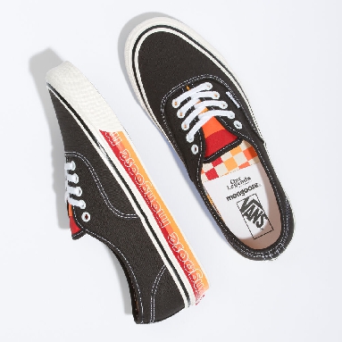 Vans Our Legends Authentic 44 DX Mens Womens - OUR LEGENDS MONGOOSE BLACK VN0A4BVYBLK Shoes