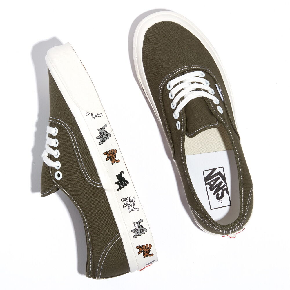 Vans Anaheim Factory Authentic 44 DX Mens Womens - ANAHEIM FACTORY VANS BEST FRIEND OLIVE VN0A5KX4OLV Shoes