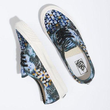 Vans Anaheim Factory Mixed Mosaic Authentic 44 DX Mens Womens - ANAHEIM FACTORY MIXED MOSAIC BLACK VN0A54F2BLK Shoes