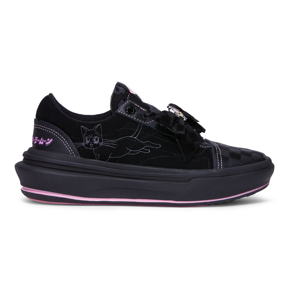 Vans x Sailor Moon Old Skool Overt CC Mens Womens - PRETTY GUARDIAN SAILOR MOON BLACK/BLACK VN0A7Q5EBKA Shoes