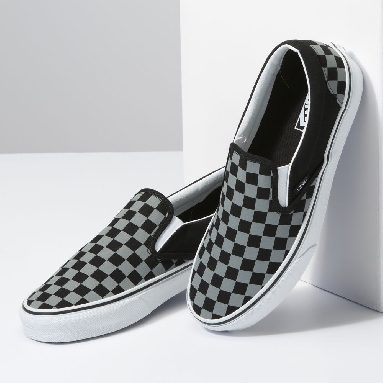 Vans Classic Slip-On Mens Womens - COSMIC CHECK REFLECTIVE VN0A5JMHB9J Shoes