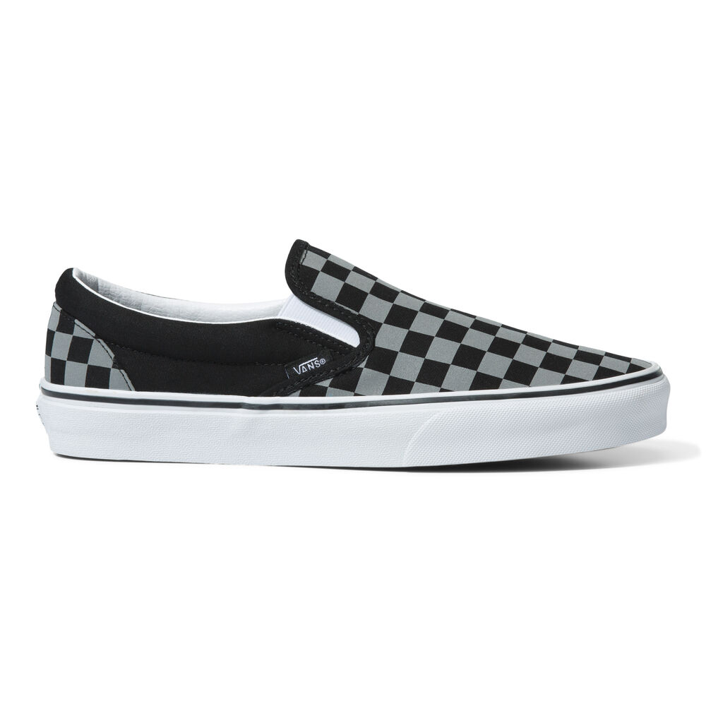 Vans Classic Slip-On Mens Womens - COSMIC CHECK REFLECTIVE VN0A5JMHB9J Shoes