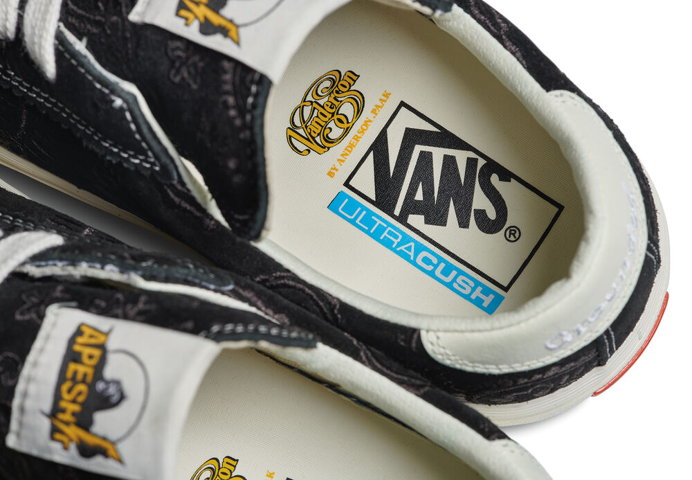 Vans X Anderson .Paak E .Paak Sport DX Mens Womens - ANDERSON PAAK BLACK/PAISLEY VN0000SUBKW Shoes