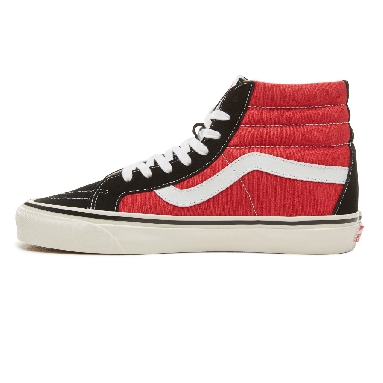 Vans Suede Anaheim Factory Sk8-Hi 38 Classic Mens Womens - (Anaheim Factory) Og Black/Og Red VA38GFUBS Shoes