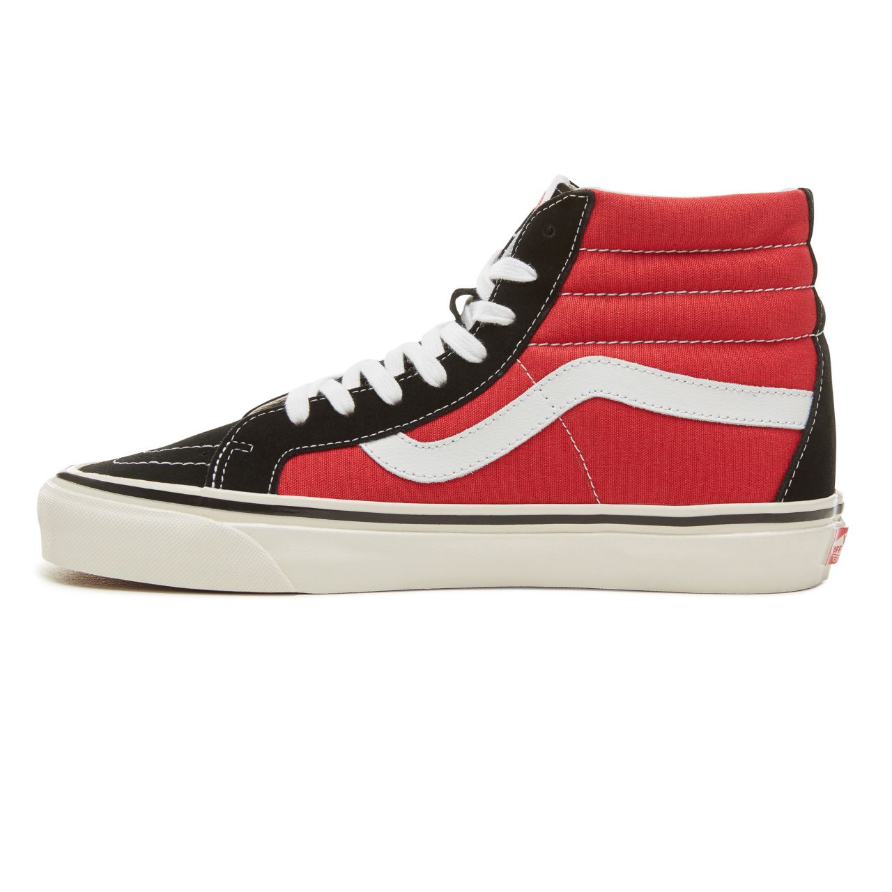 Vans Suede Anaheim Factory Sk8-Hi 38 Classic Mens Womens - (Anaheim Factory) Og Black/Og Red VA38GFUBS Shoes