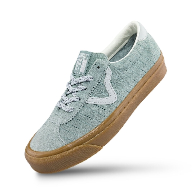 Vans Anaheim Factory Style 73 DX Mens Womens - (ANAHEIM FACTORY) GREEN MILIEU SUEDE/GUM VN0A3WLQB9O Shoes