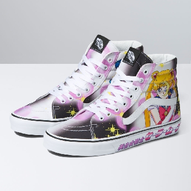 Vans x Sailor Moon Sk8-Hi Mens Womens - PRETTY GUARDIAN SAILOR MOON BLACK/PINK VN0A7Q5NB9P Shoes