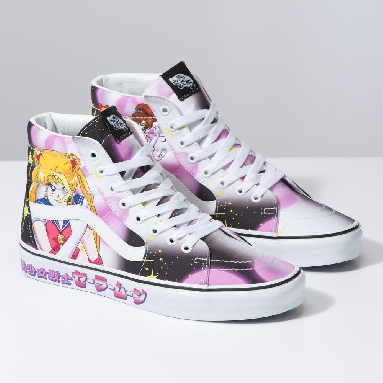 Vans x Sailor Moon Sk8-Hi Mens Womens - PRETTY GUARDIAN SAILOR MOON BLACK/PINK VN0A7Q5NB9P Shoes