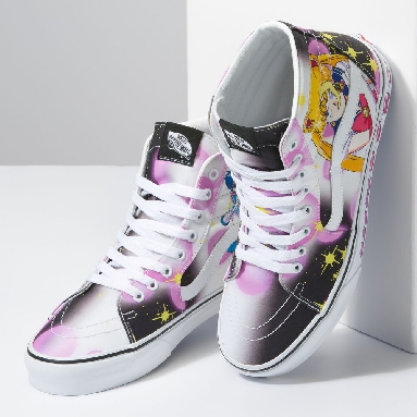 Vans x Sailor Moon Sk8-Hi Mens Womens - PRETTY GUARDIAN SAILOR MOON BLACK/PINK VN0A7Q5NB9P Shoes