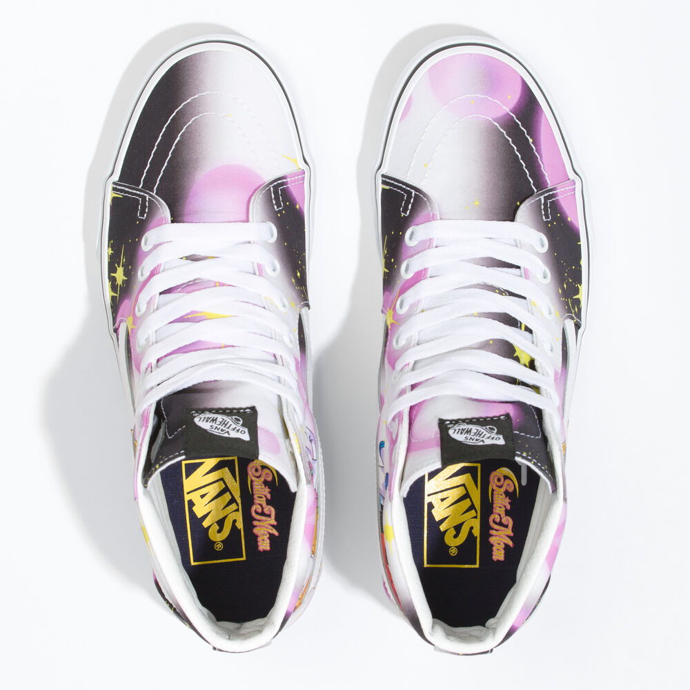 Vans x Sailor Moon Sk8-Hi Mens Womens - PRETTY GUARDIAN SAILOR MOON BLACK/PINK VN0A7Q5NB9P Shoes