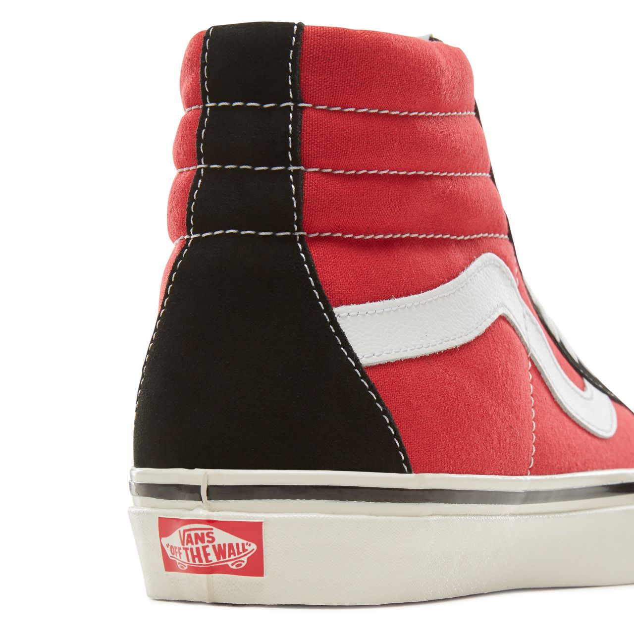 Vans Suede Anaheim Factory Sk8-Hi 38 Classic Mens Womens - (Anaheim Factory) Og Black/Og Red VA38GFUBS Shoes