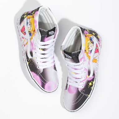 Vans x Sailor Moon Sk8-Hi Mens Womens - PRETTY GUARDIAN SAILOR MOON BLACK/PINK VN0A7Q5NB9P Shoes