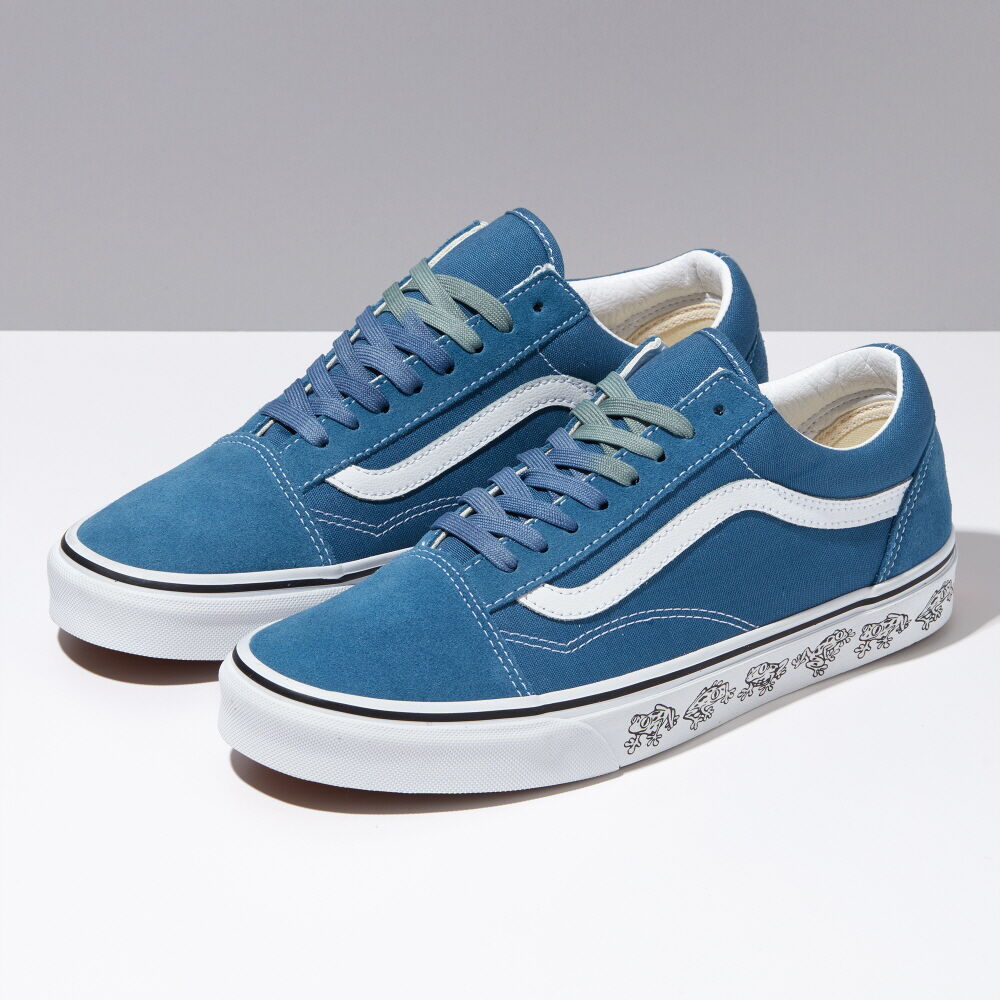 Vans Cultivate Care Old Skool Mens Womens - (UV DREAMS) NAVY/TRUE WHITE VN0A5KRFB5Y Shoes