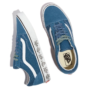 Vans Cultivate Care Old Skool Mens Womens - (UV DREAMS) NAVY/TRUE WHITE VN0A5KRFB5Y Shoes