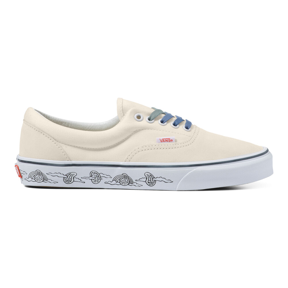 Vans Pig Suede Era Mens Womens - (UV DREAMS) BLANC DE BLANC/TRUE WHITE VN0A5JMLB35 Shoes