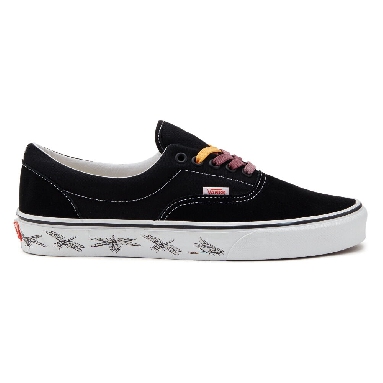 Vans Pig Suede Era Mens Womens - (UV DREAMS) BLACK/TRUE WHITE VN0A5JMLB34 Shoes