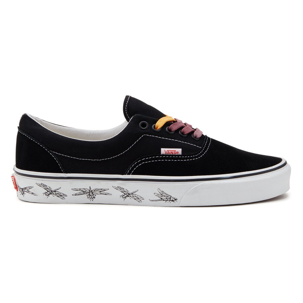 Vans Pig Suede Era Mens Womens - (UV DREAMS) BLACK/TRUE WHITE VN0A5JMLB34 Shoes