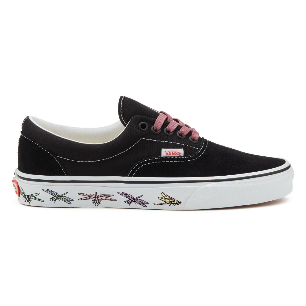 Vans Pig Suede Era Mens Womens - (UV DREAMS) BLACK/TRUE WHITE VN0A5JMLB34 Shoes