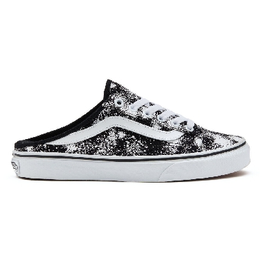 Vans Leather Style 36 Mule Mens Womens - (OVERSPRAY) BLACK/TRUE WHITE VN0A7Q5YB9G Shoes