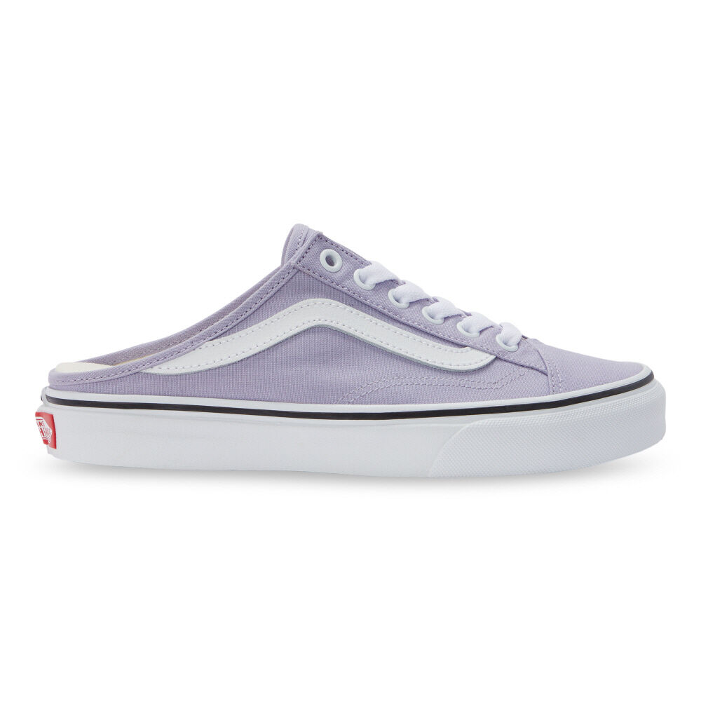 Vans Leather Style 36 Mule Mens Womens - (CANVAS) LANGUID LAVENDER/TRUE WHITE VN0A7Q5YAXL Shoes