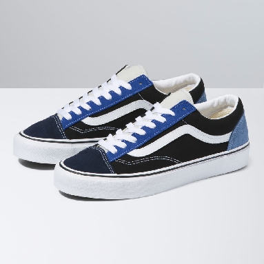 Vans Style 36 Mens Womens - (COLOR BLOCK) NAVY/MULTI VN0A54F6B93 Shoes