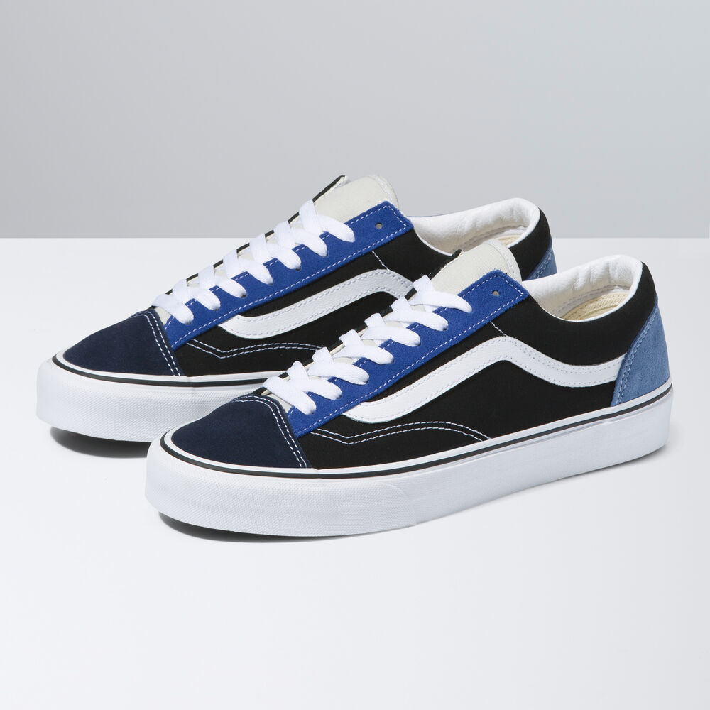 Vans Style 36 Mens Womens - (COLOR BLOCK) NAVY/MULTI VN0A54F6B93 Shoes