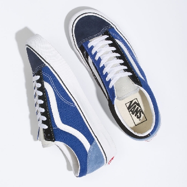 Vans Style 36 Mens Womens - (COLOR BLOCK) NAVY/MULTI VN0A54F6B93 Shoes