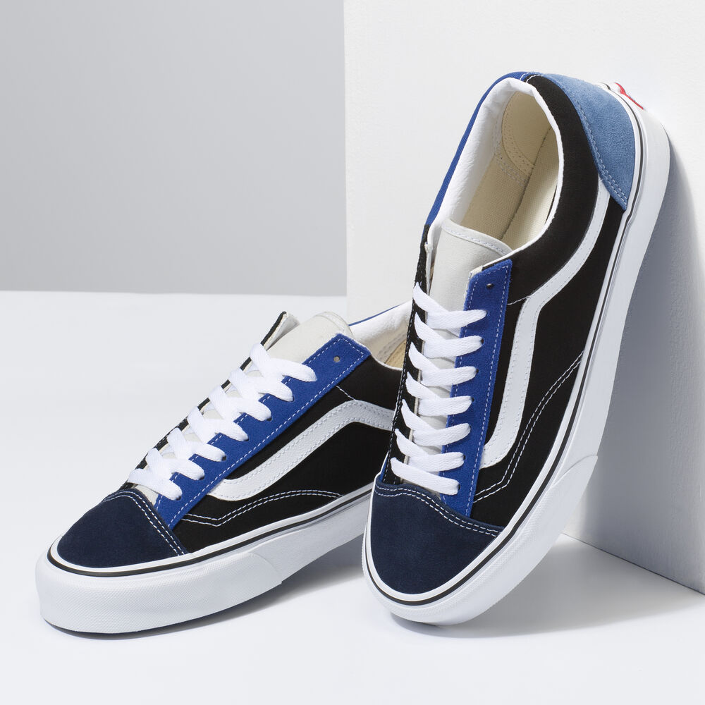 Vans Style 36 Mens Womens - (COLOR BLOCK) NAVY/MULTI VN0A54F6B93 Shoes