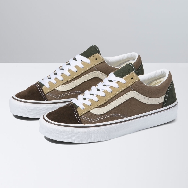 Vans Style 36 Mens Womens - (COLOR BLOCK) DEMITASSE/MULTI VN0A54F6B91 Shoes