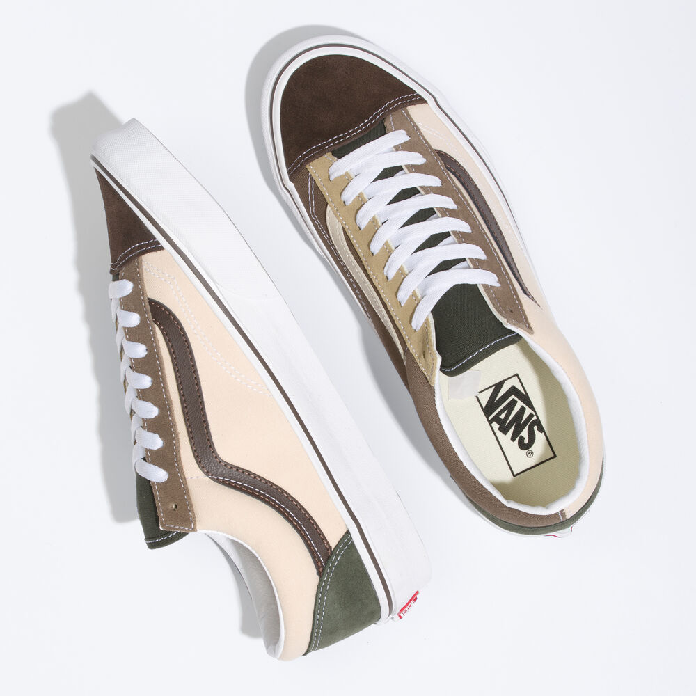 Vans Style 36 Mens Womens - (COLOR BLOCK) DEMITASSE/MULTI VN0A54F6B91 Shoes