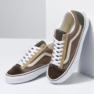 Vans Style 36 Mens Womens - (COLOR BLOCK) DEMITASSE/MULTI VN0A54F6B91 Shoes