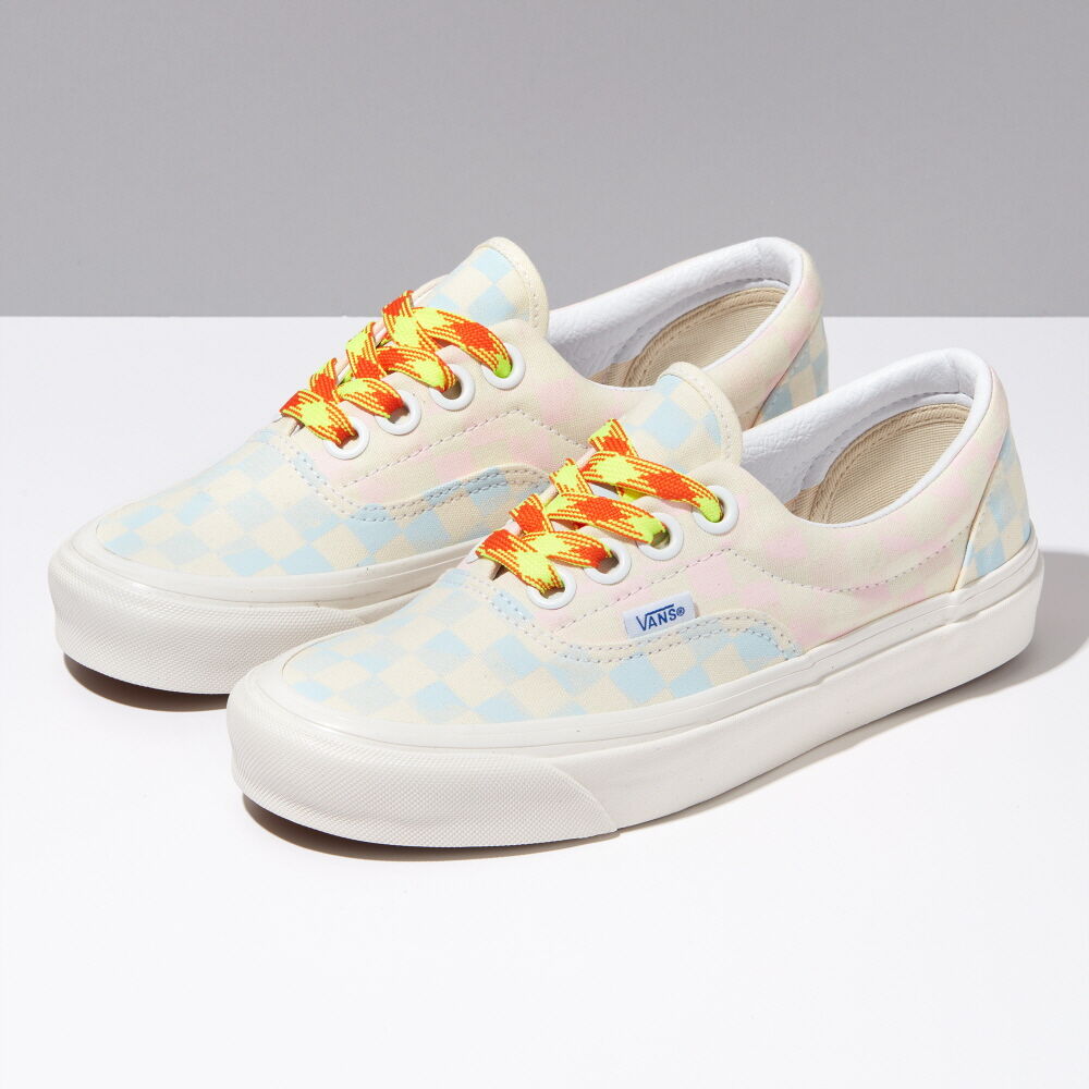 Vans Anaheim Factory Era 95 DX Mens Womens - (ANAHEIM FACTORY) OG WASH/CHECKERBOARD VN0A7Q5ZB37 Shoes