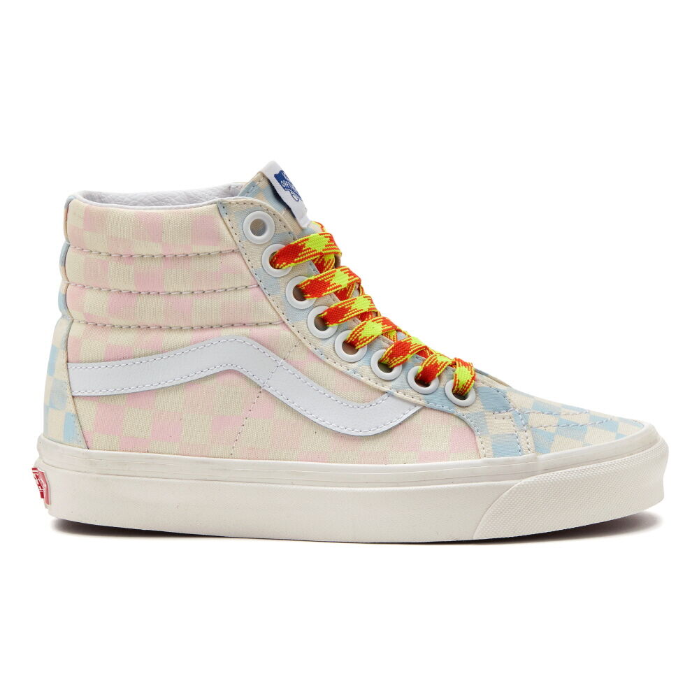 Vans Anaheim Factory Sk8-Hi 38 DX Mens Womens - (ANAHEIM FACTORY) OG WASH/CHECKERBOARD VN0A5KRIB37 Shoes