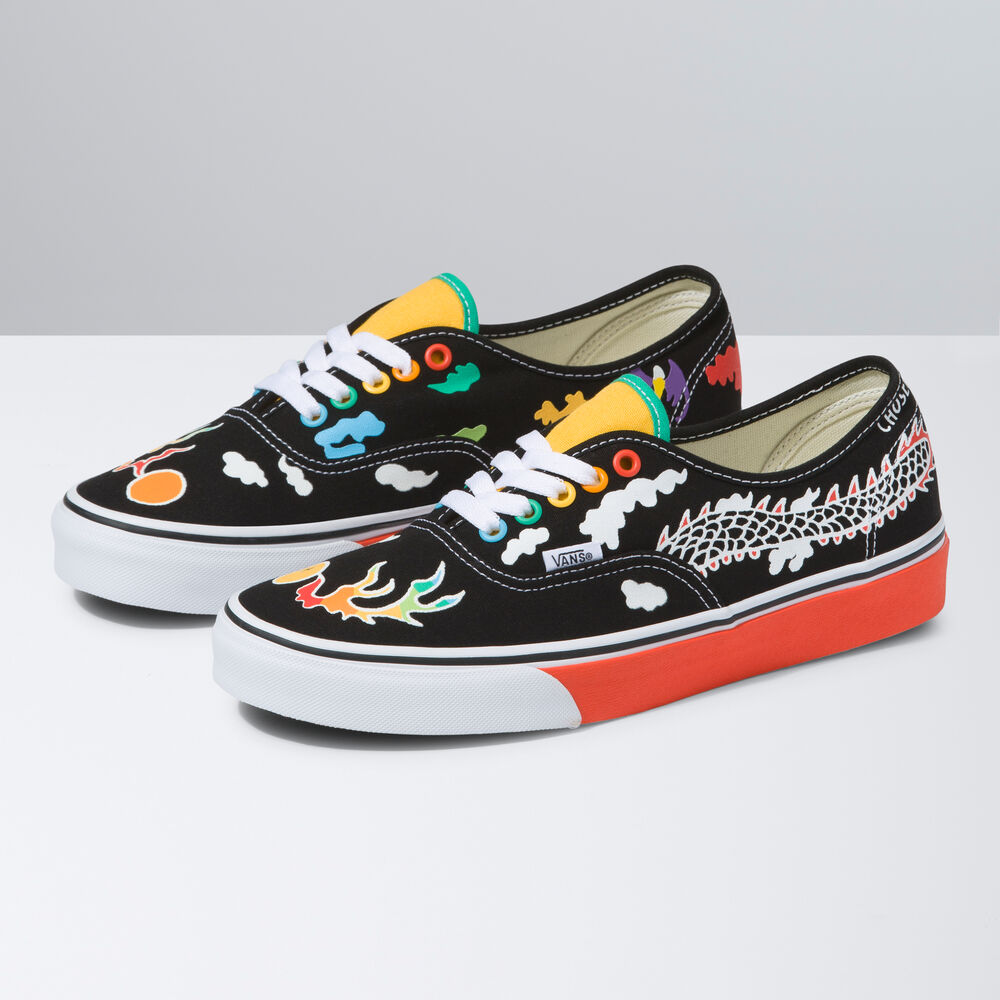 Vans Eco Theory Authentic Mens Womens - (OTW GALLERY) KAITLIN CHAN VN0A5KRDATB Shoes