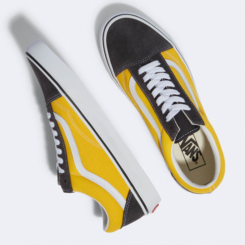 Vans Suede Old Skool Mens Womens - (UTILITY POP) RAVEN/FREESIA VN0A5JMIB61 Shoes