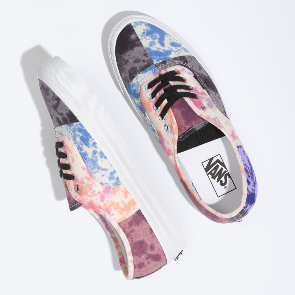 Vans Anaheim Factory Authentic 44 DX Mens Womens - (MIXED DYE) MULTI/TRUE WHITE VN0A54F9AXJ Shoes