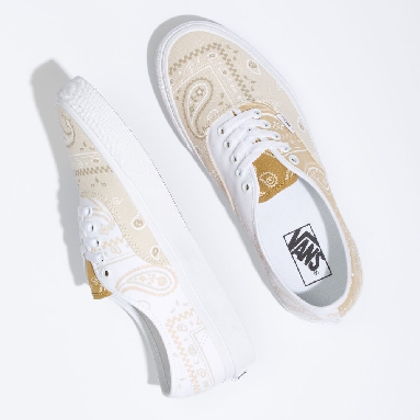 Vans Eco Theory Authentic Mens Womens - PEACE PAISLEY UNITY/TRUE WHITE VN0A5KRDATI Shoes